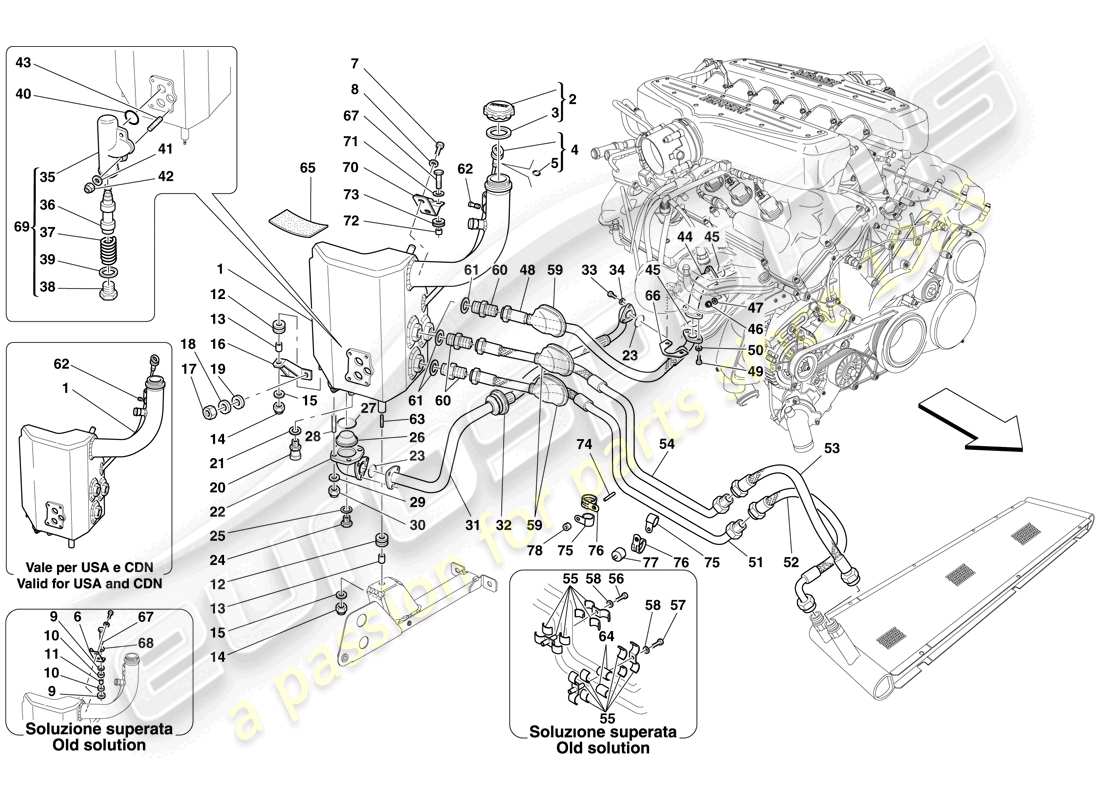 part diagram containing part number 234734