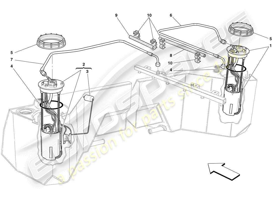 part diagram containing part number 186012
