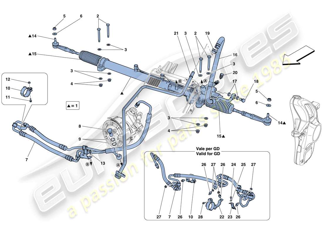 part diagram containing part number 291260