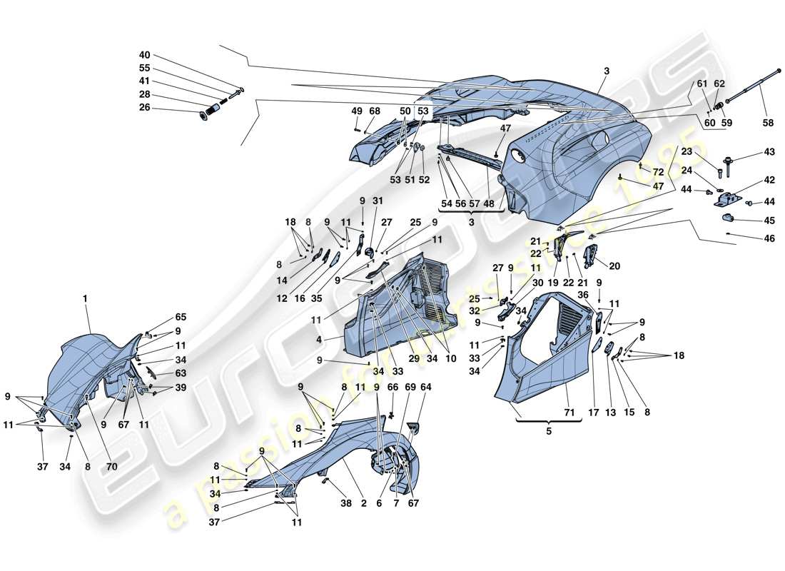 part diagram containing part number 88865610