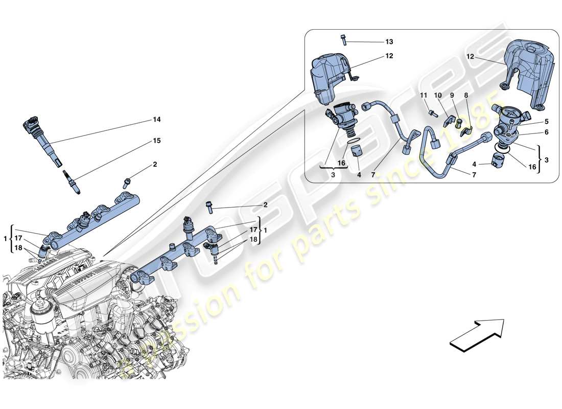 part diagram containing part number 321485