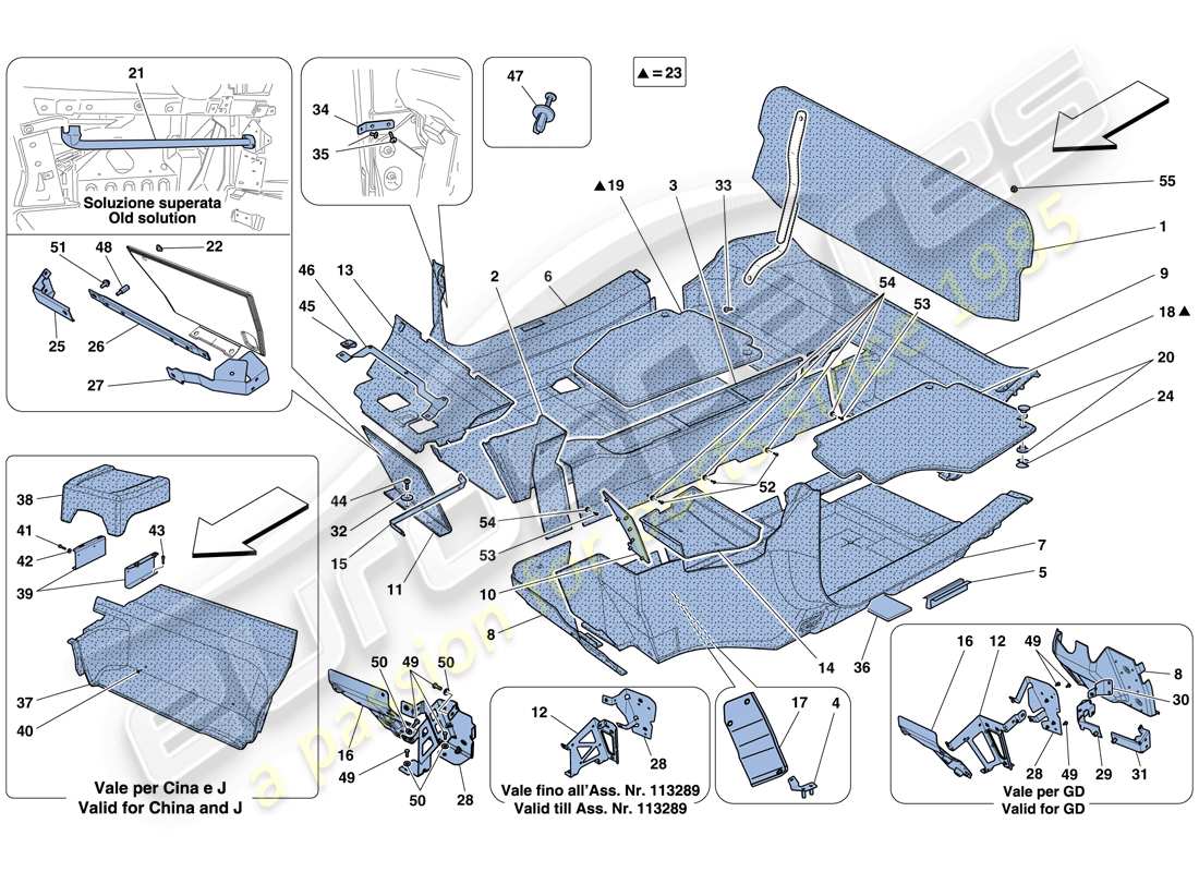 part diagram containing part number 831338