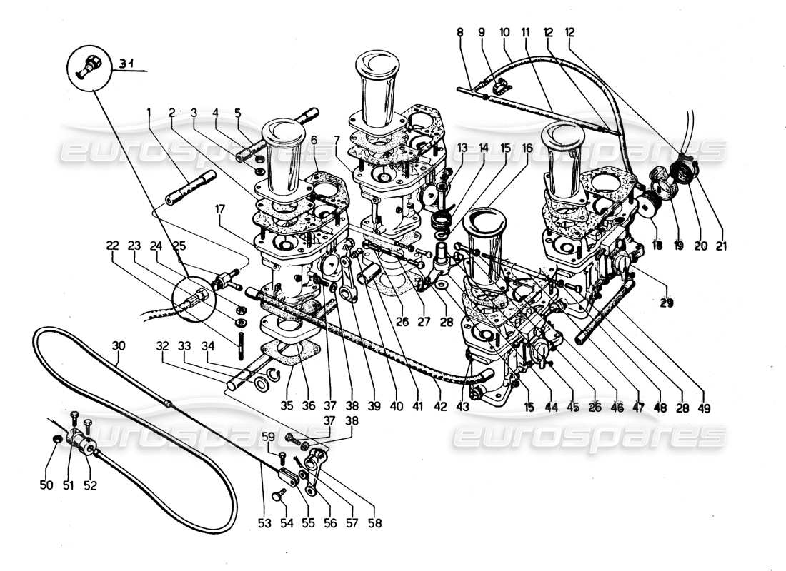 part diagram containing part number we423