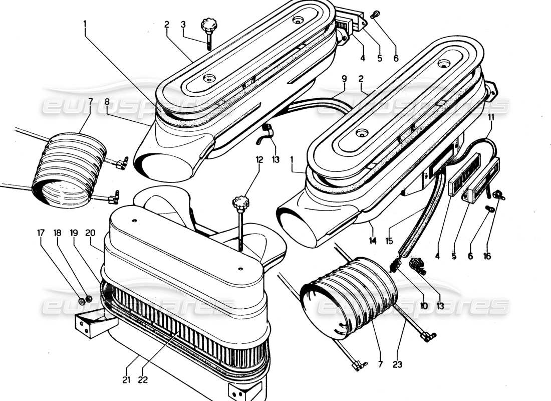 part diagram containing part number 001306122