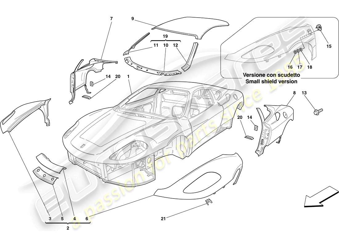 part diagram containing part number 67763311