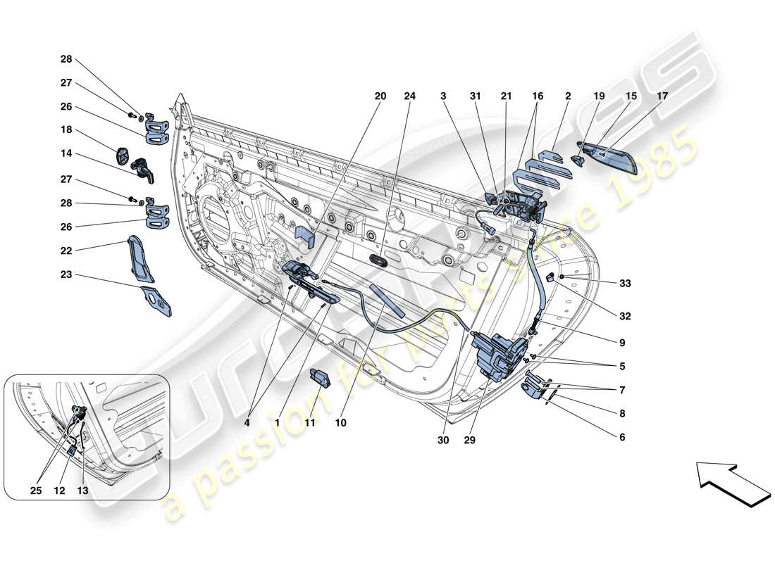 part diagram containing part number 82596100