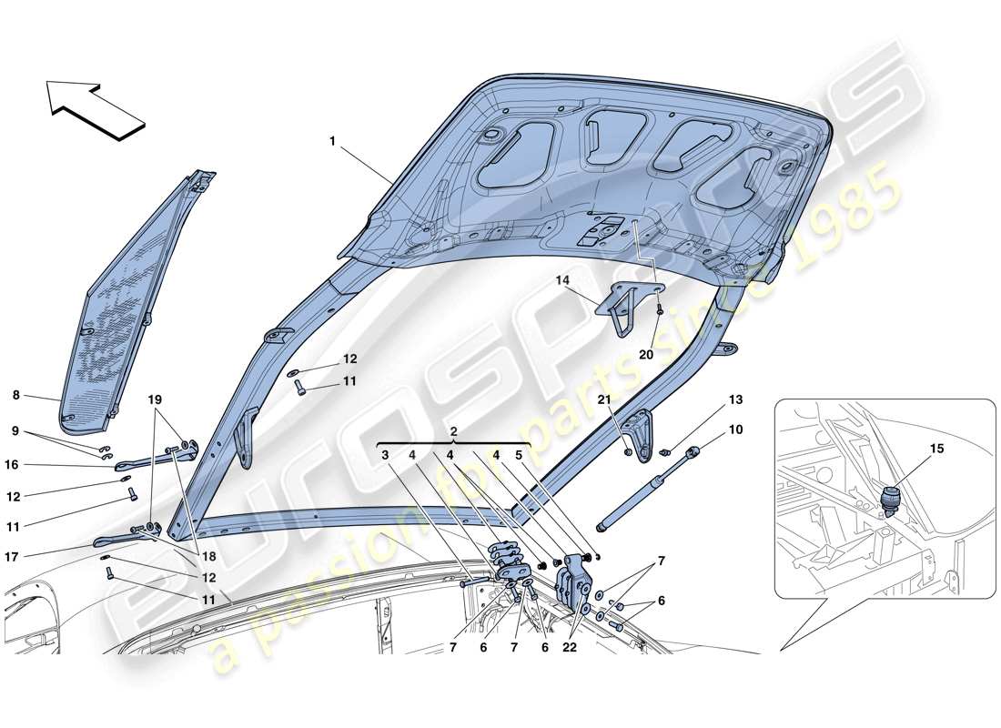 part diagram containing part number 11181674