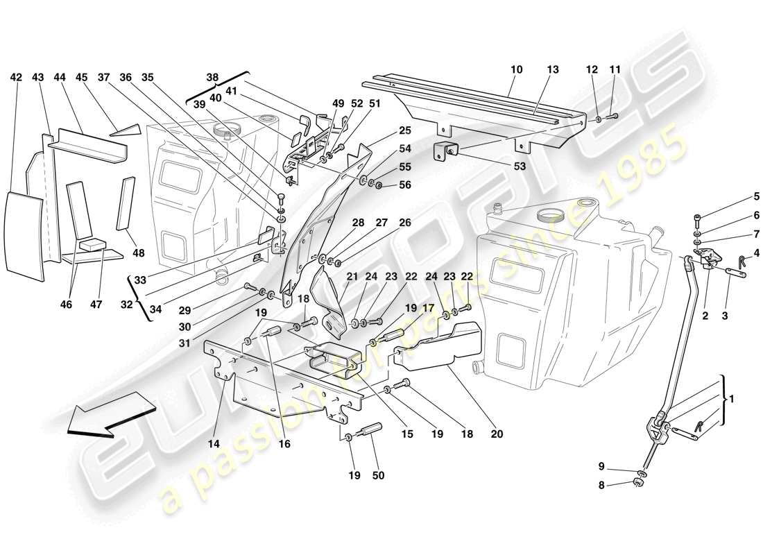 part diagram containing part number 198222