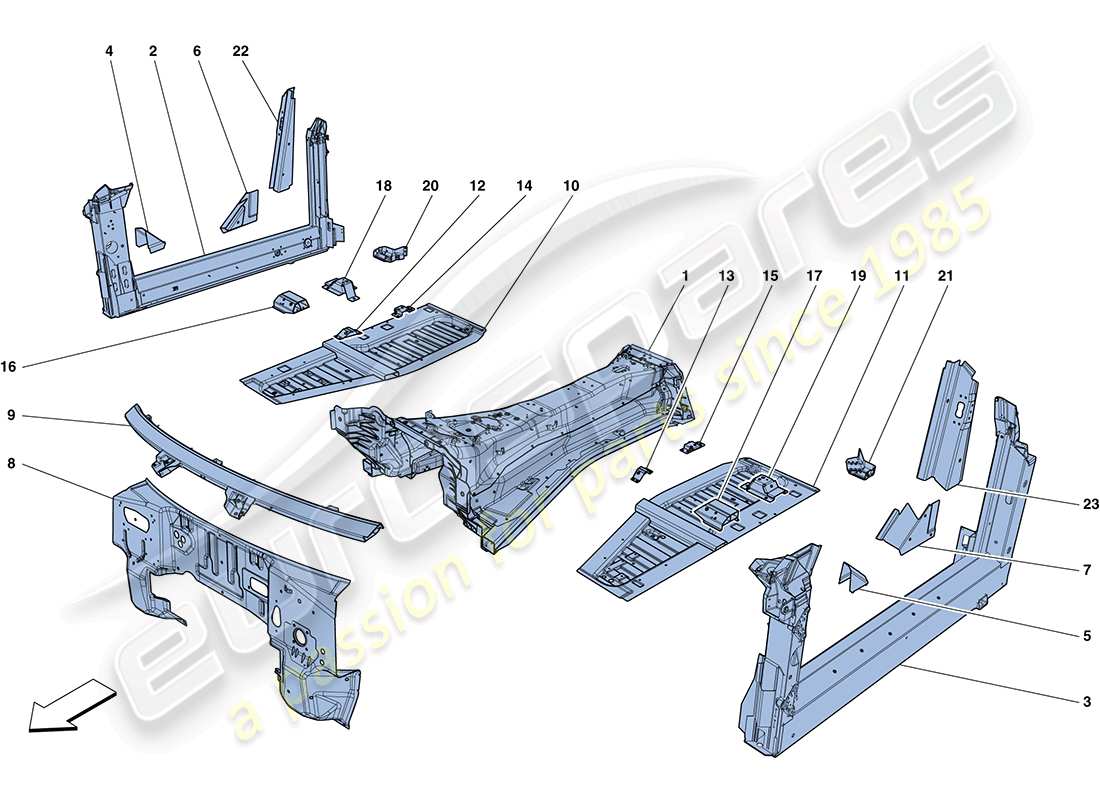 part diagram containing part number 257930