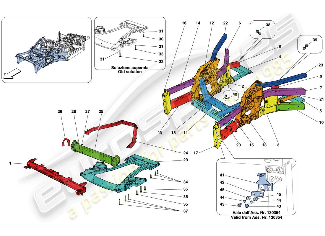 part diagram containing part number 12641024