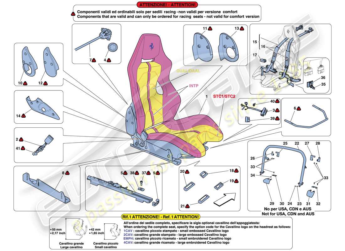 part diagram containing part number 83455600