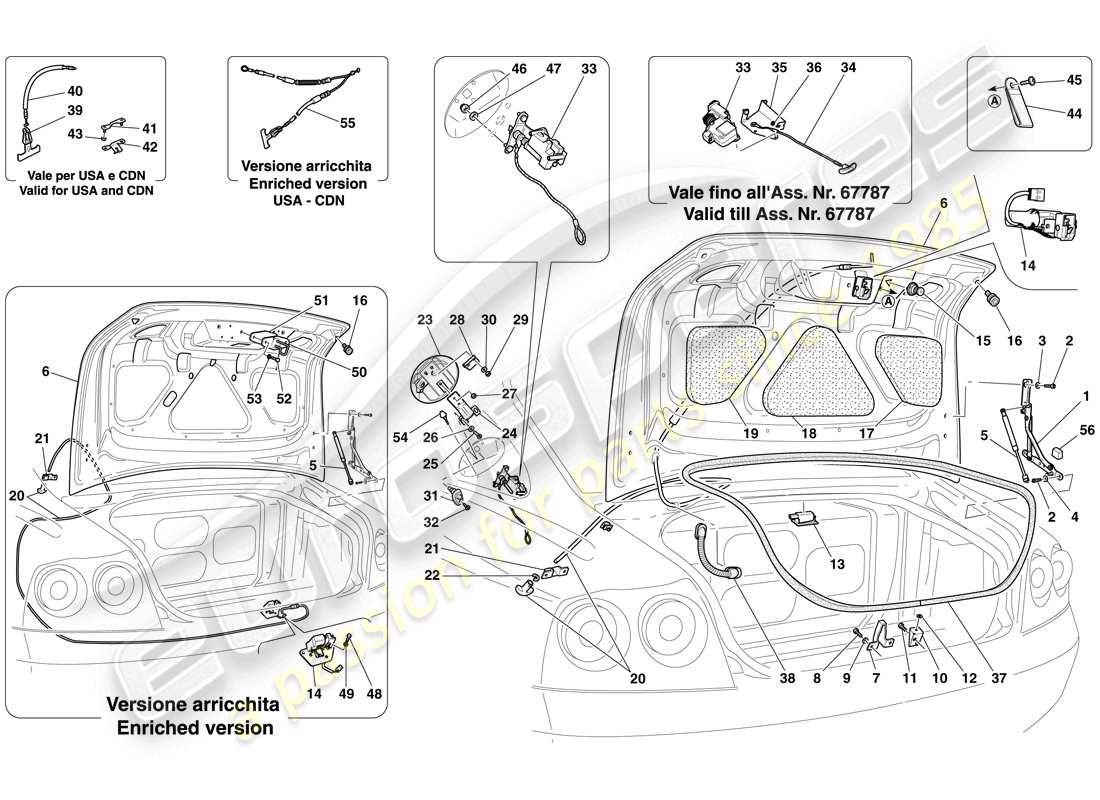 part diagram containing part number 80592000