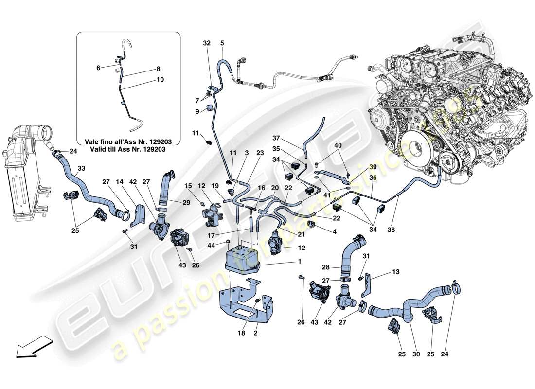 part diagram containing part number 303289