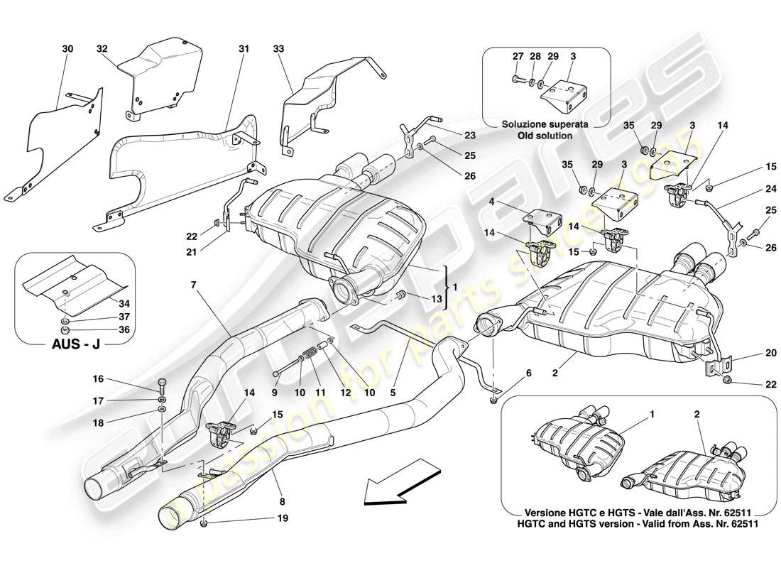 part diagram containing part number 240524