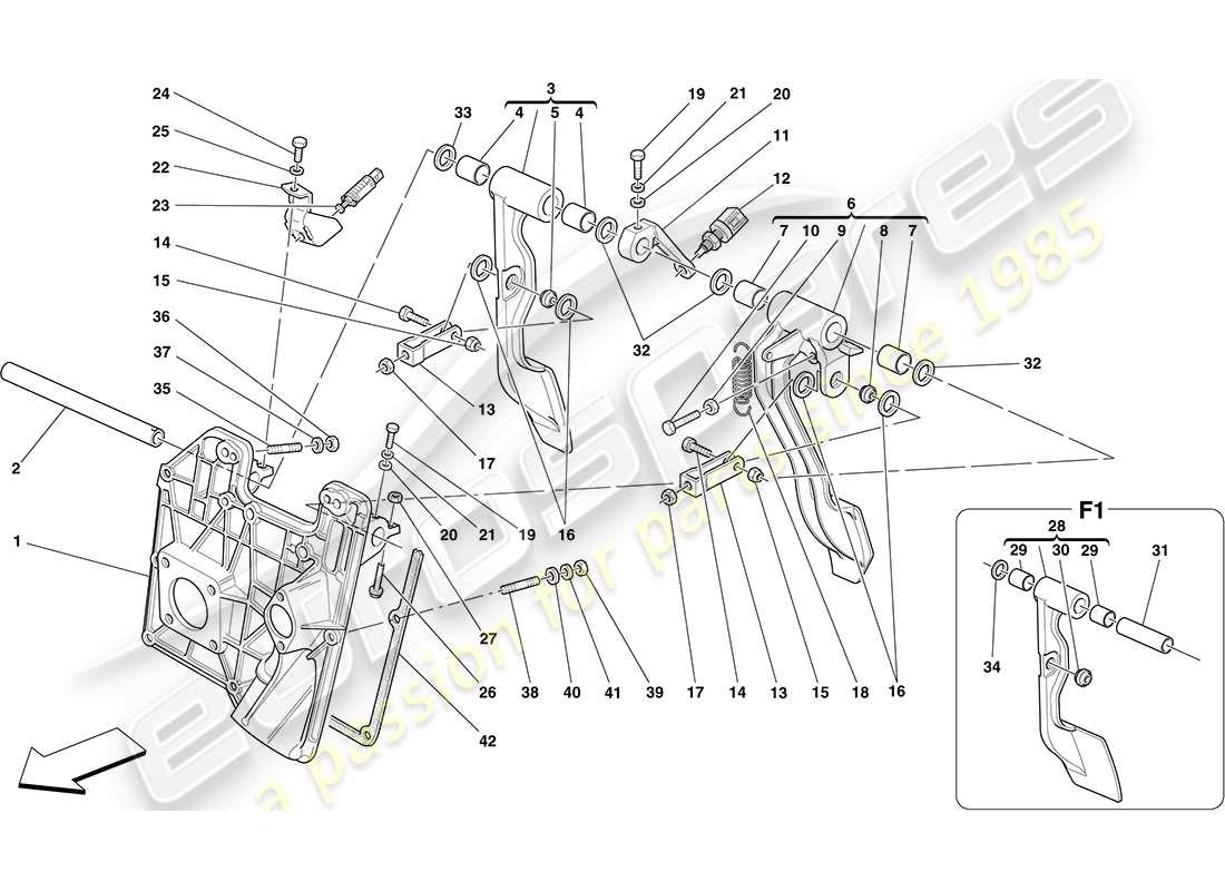 part diagram containing part number 199754