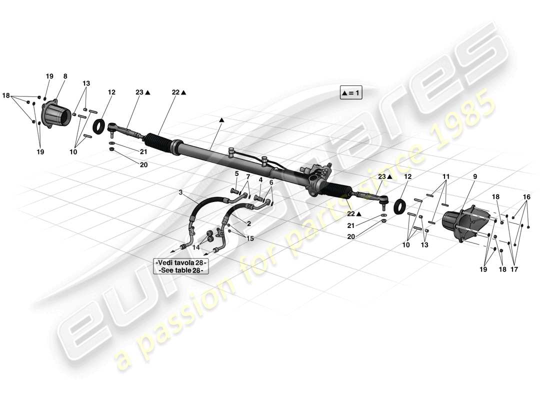 part diagram containing part number 291123