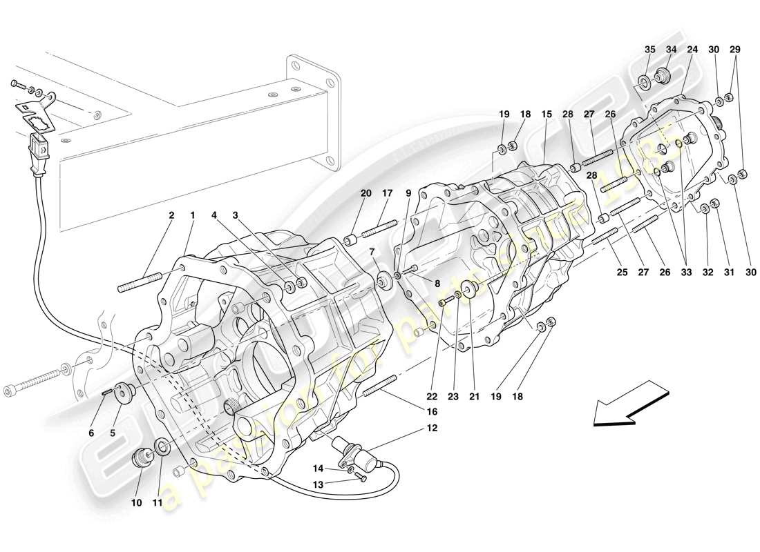 part diagram containing part number 13543724