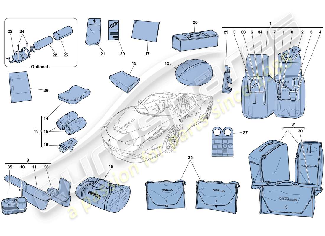 part diagram containing part number 86899200