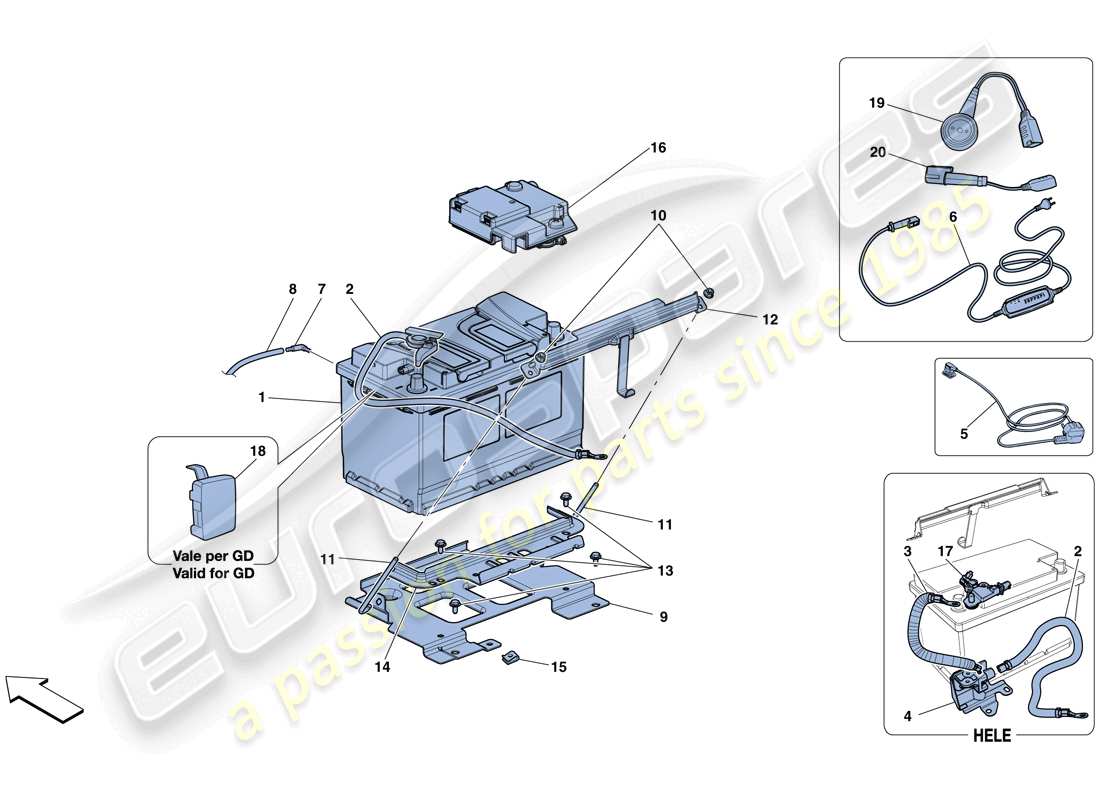 part diagram containing part number 307439