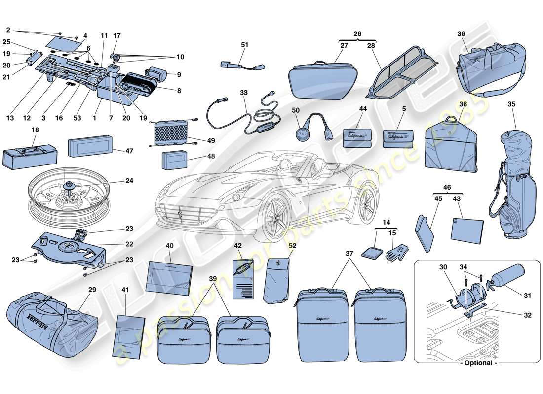 part diagram containing part number 86678900