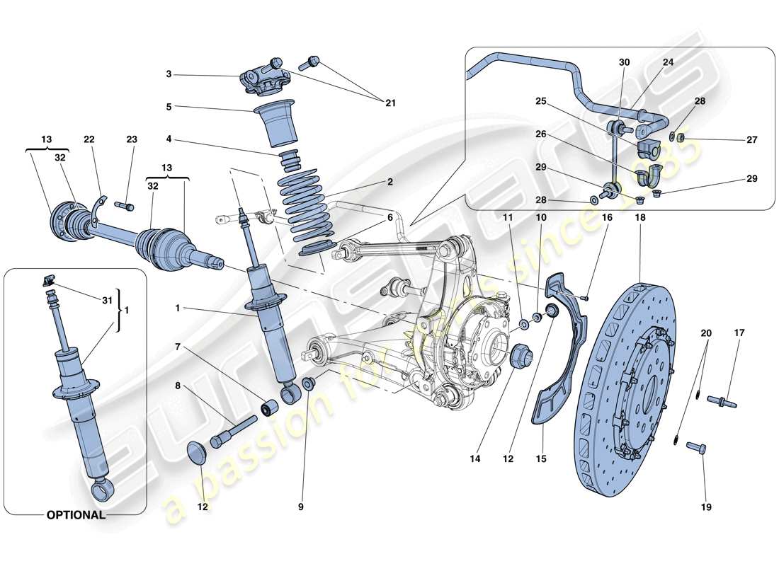 part diagram containing part number 312992