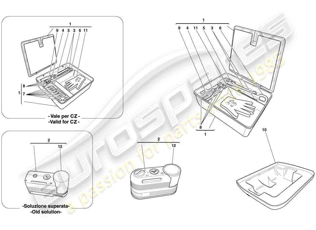 part diagram containing part number 215486