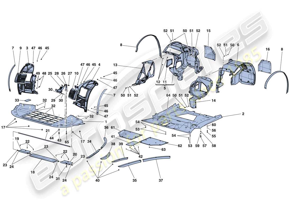 part diagram containing part number 87785400