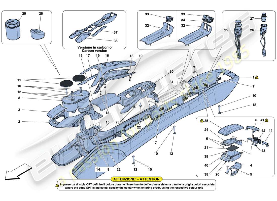 part diagram containing part number 87712100