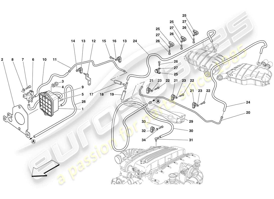 part diagram containing part number 10440890