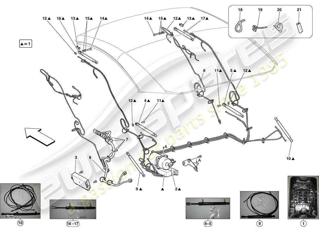 part diagram containing part number 81307700