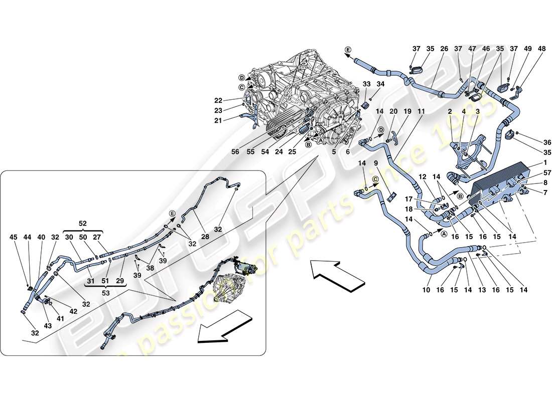 part diagram containing part number 250888