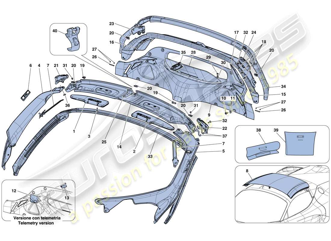 part diagram containing part number 88895900