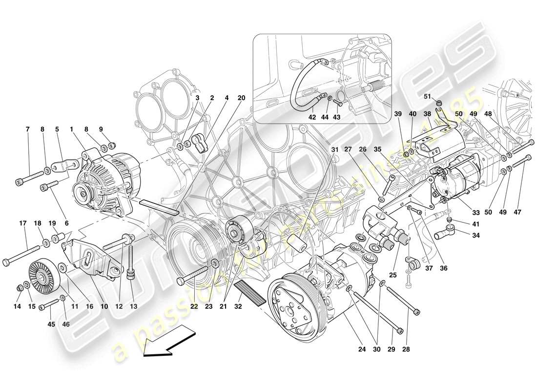 part diagram containing part number 192335