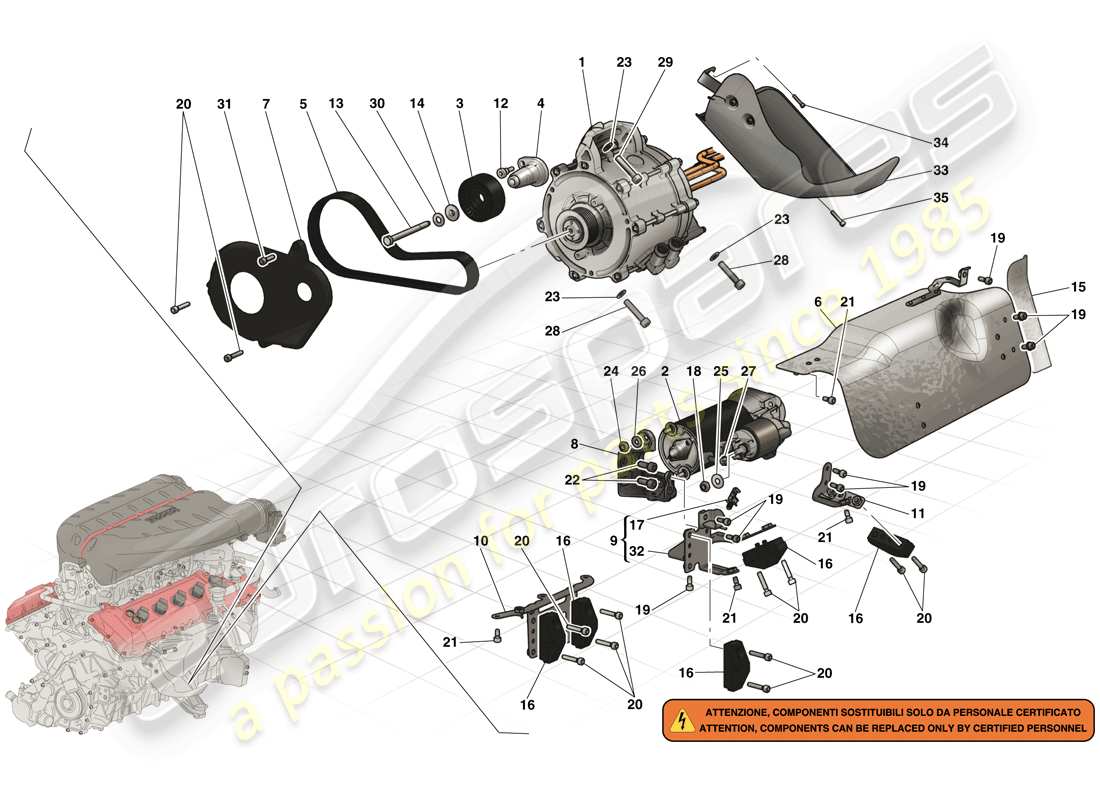 part diagram containing part number 305537