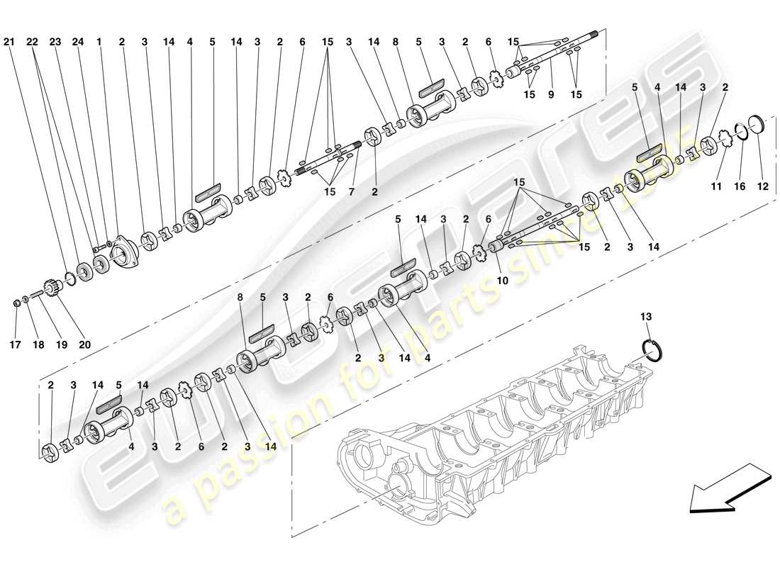 part diagram containing part number 199205