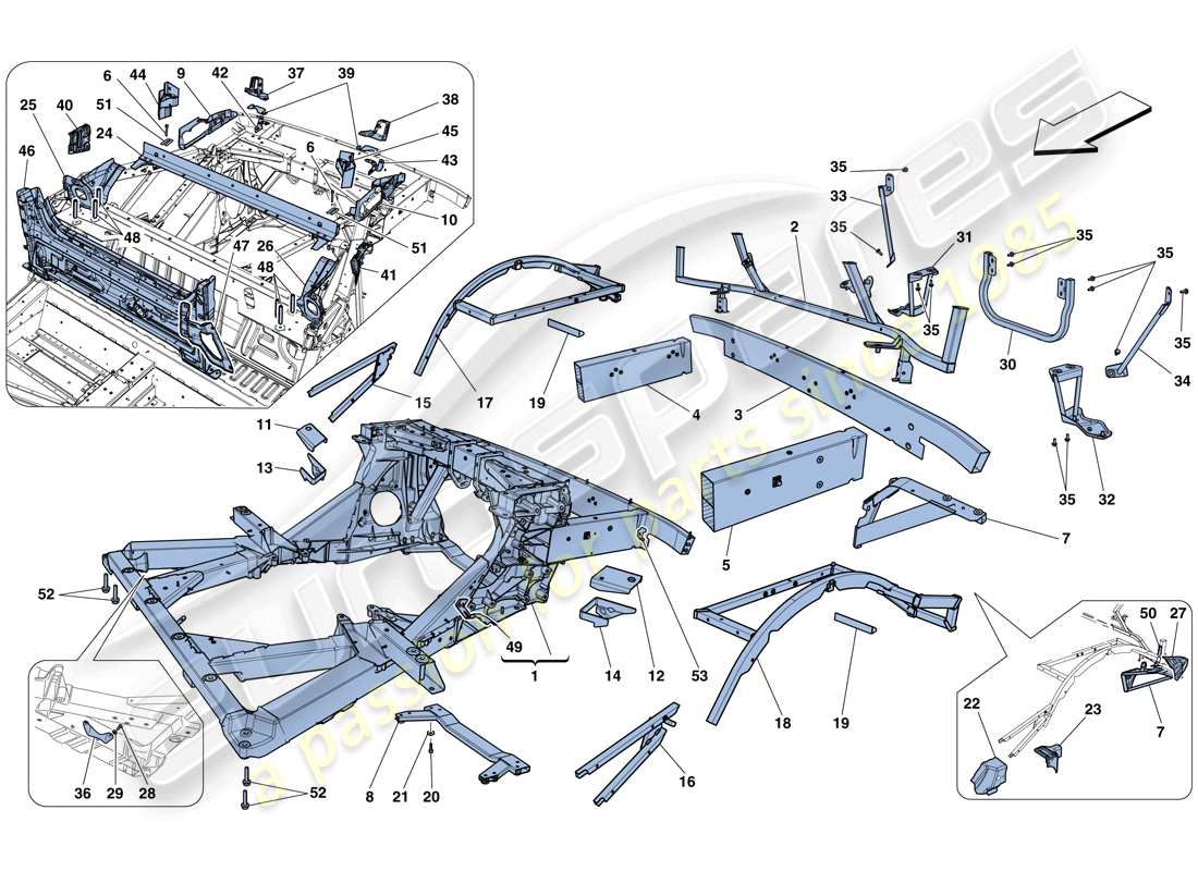 part diagram containing part number 83959100