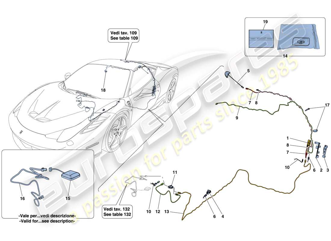 ferrari 458 speciale (usa) telemetry part diagram