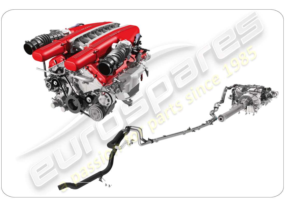 ferrari f12 berlinetta (europe) spare assembly units part diagram