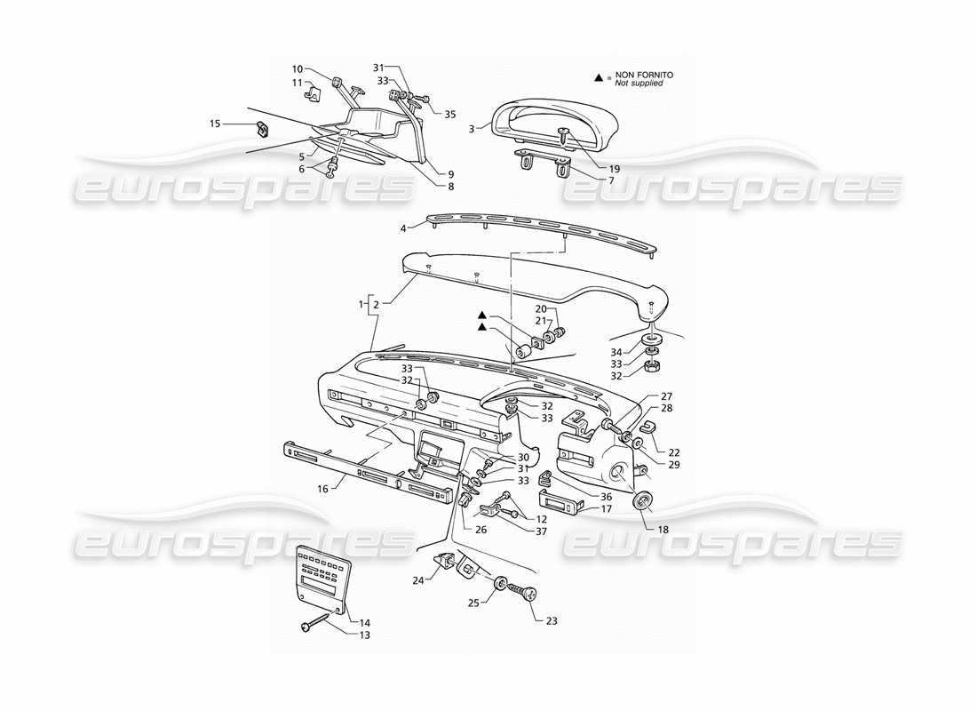 part diagram containing part number 372341135