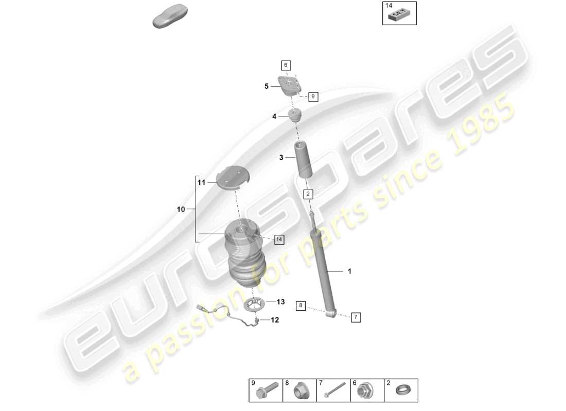 part diagram containing part number 9j1616640