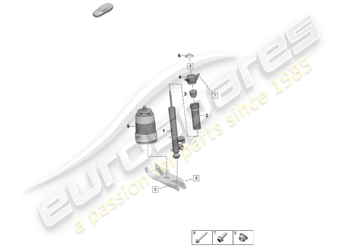 part diagram containing part number pac511153