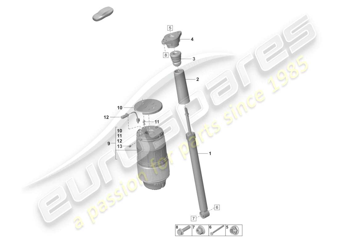part diagram containing part number 971616297b