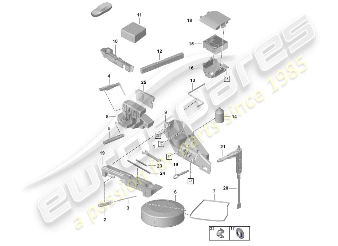 part diagram containing part number 95c860258d