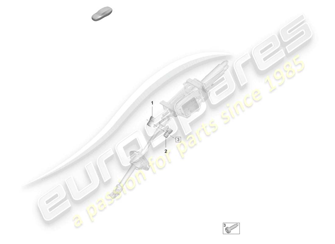 porsche 2023 (taycan 9j1-1) steering column balancer weight part diagram