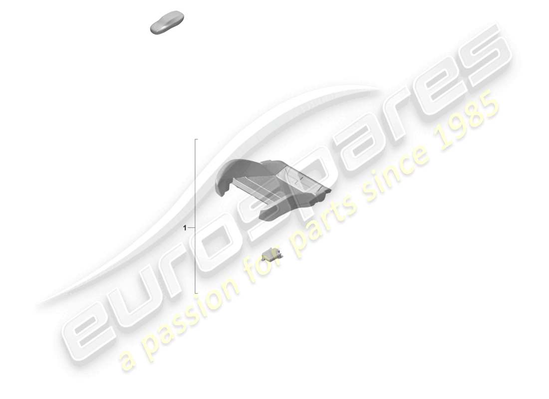 porsche 2021 (taycan 9j1-1) repair set for seat occupied sensor (passenger side) only for: usa canada part diagram