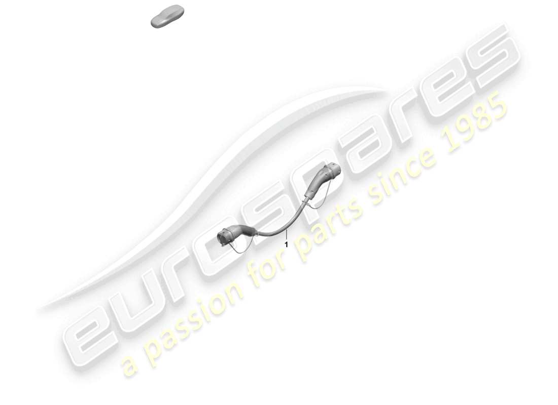porsche 2026 (macan-e) charge cable for public charging station part diagram