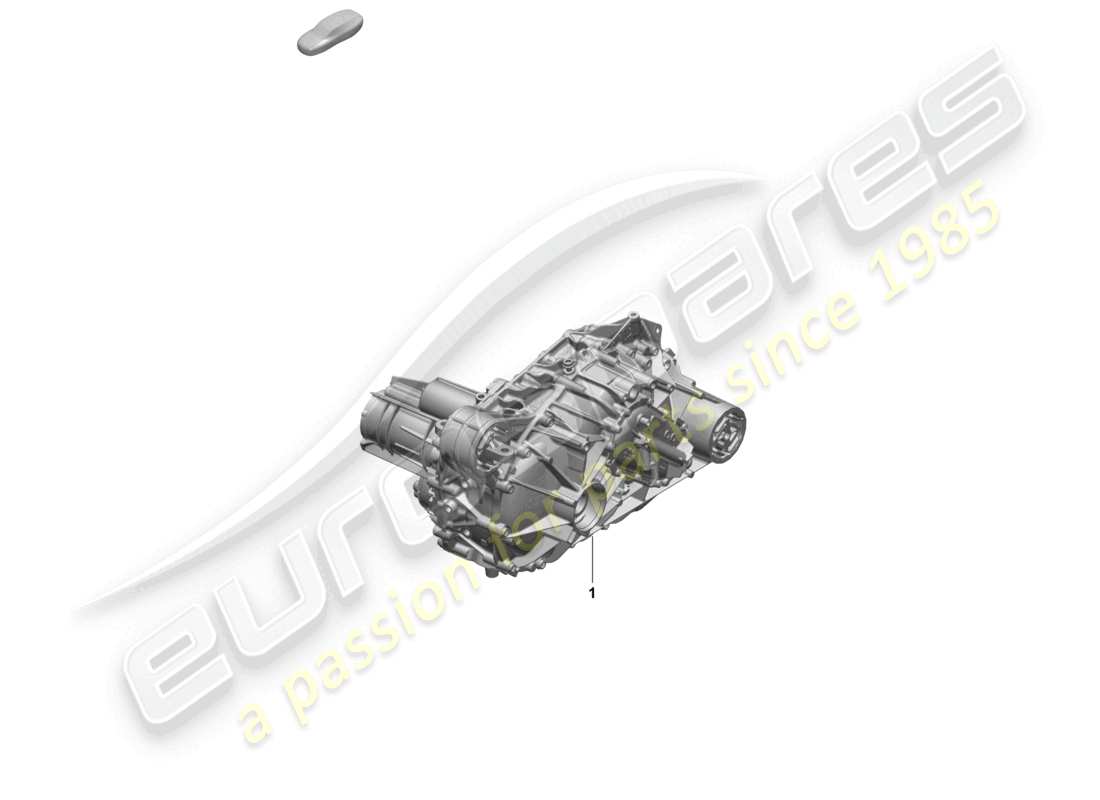 porsche 2026 (macan-e) gearbox front axle part diagram