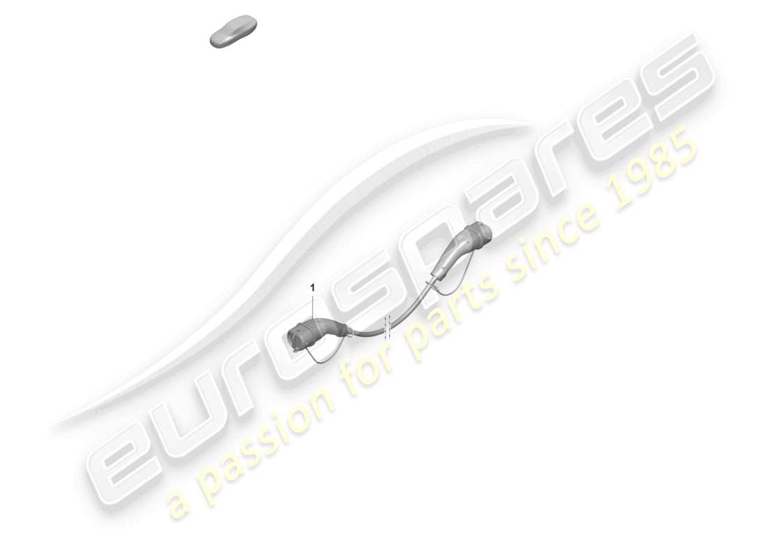 porsche 2024 (panamera 971-2) charge cable for public charging station part diagram