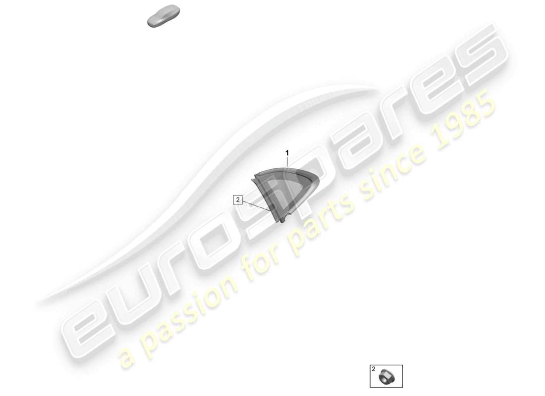 porsche 2026 (taycan 9j1-2) side window cuv parts diagram
