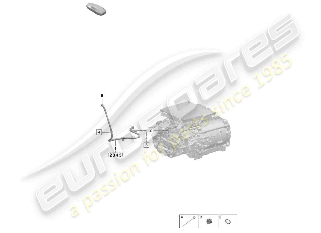 porsche 2025 (macan-e) breather line macan 4 gearbox macan part diagram